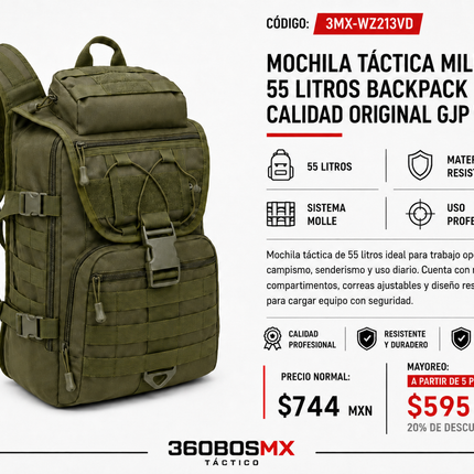Mochila Tactica Militar