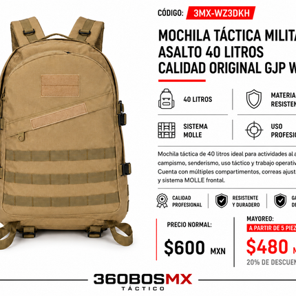 Mochila Tactica Militar