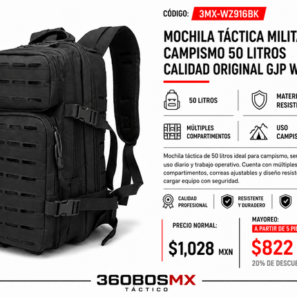 Mochila Tactica Militar
