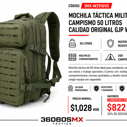 Mochila Tactica Militar