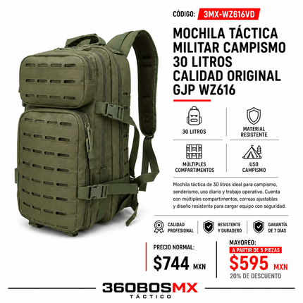 Mochila Tactica Militar