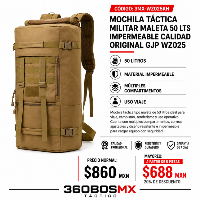 Mochila Tactica Militar