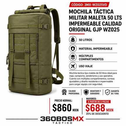 Mochila Tactica Militar