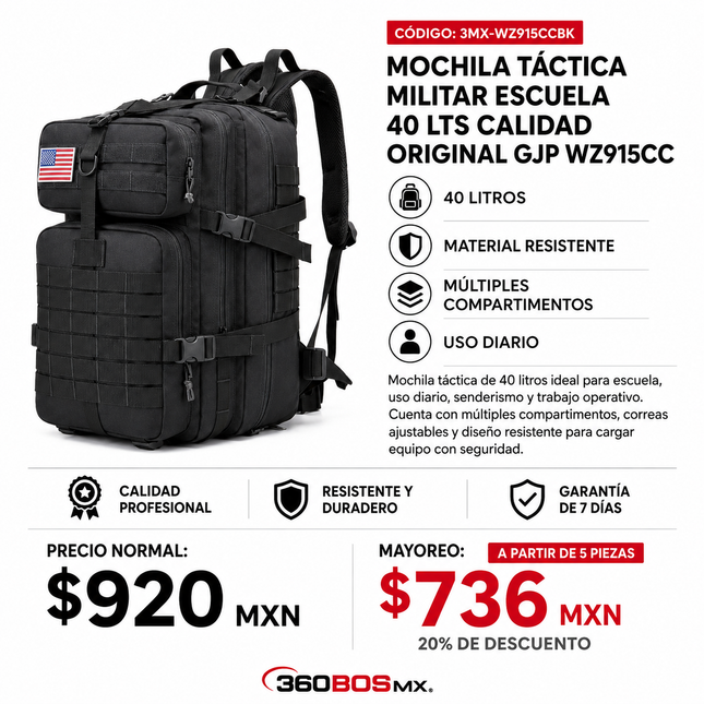 Mochila Tactica Militar