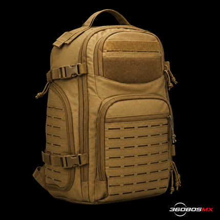 Mochila Táctica Militar Laptop Escolar GJP WZ917 45 L – Caqui