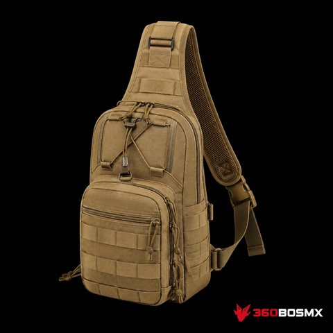 Mochila Táctica Crossbody Pechera LJK SN520 6 L – Caqui