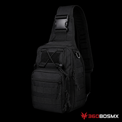 Mochila Táctica Crossbody Pechera LJK SN520 6 L – Negro