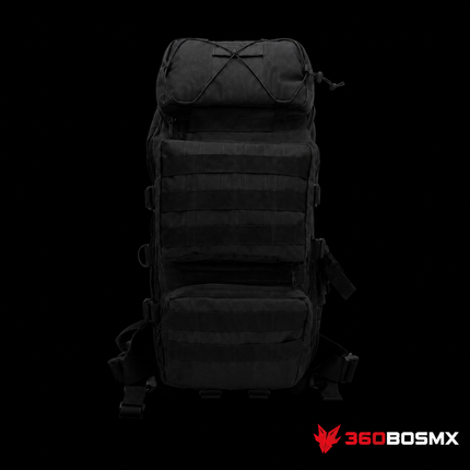 Mochila Impermeable Multiusos GJP GJ002 40 L – Negro MP
