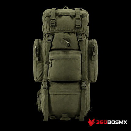 Mochila Táctica Militar GJP WZ65L 65 L – Verde militar MP