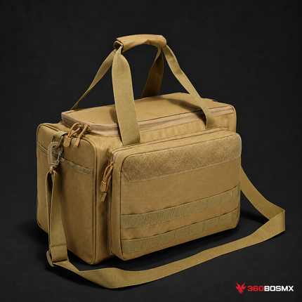 Bolsa Táctica para Campo de Tiro Impermeable QingQing JYB111 – Caqui MP