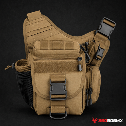 Pechera Táctica Crossbody LJK SN508 – Caqui MP