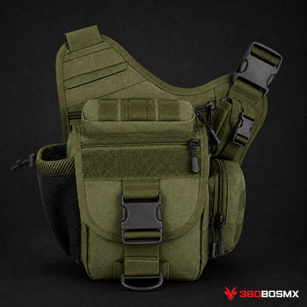 Pechera Táctica Crossbody LJK SN508 – Verde militar MP