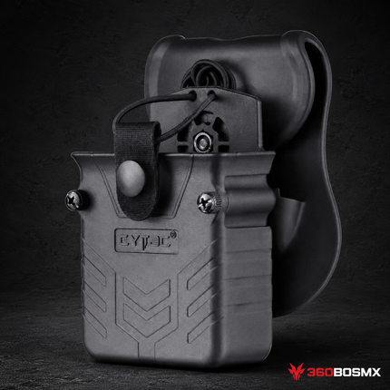 Portarradio Cytac – Negro – 360BOSMX