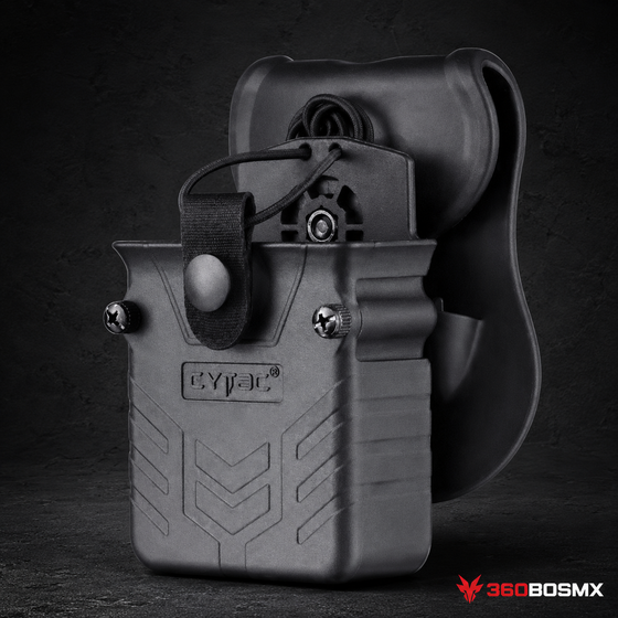 Portarradio Cytac – Negro – 360BOSMX