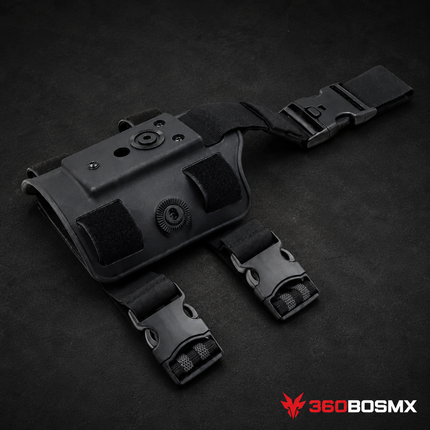 Plataforma Piernera Cytac – Negro – 360BOSMX