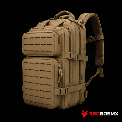 Mochila Táctica Militar Campismo GJP WZ916 50 L – Caqui