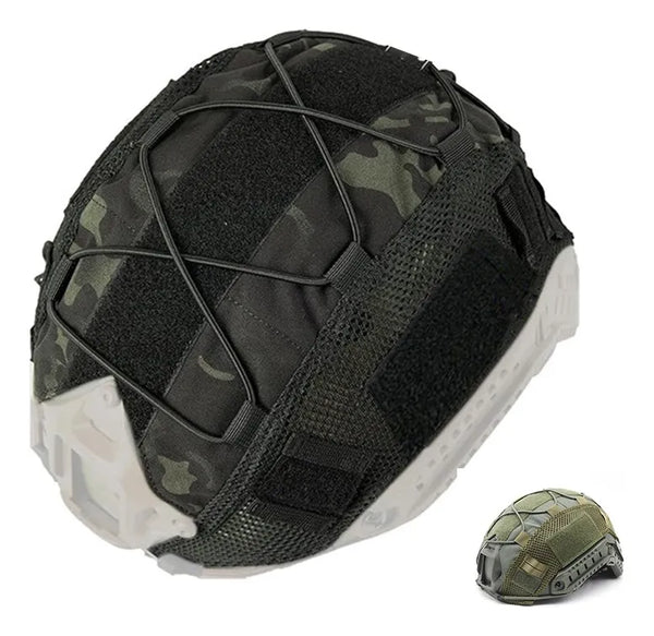 Cubre Casco Tactico Negro Camo	144	3BM-01146	BX2	MM 3BM MRP