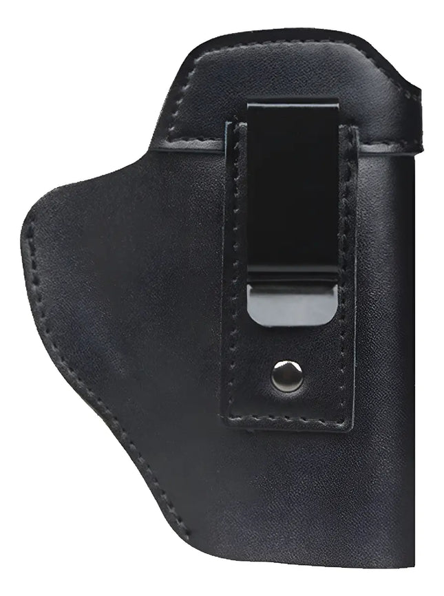 Funda discreta de cuero para porte oculto universal — Negra - vista 1