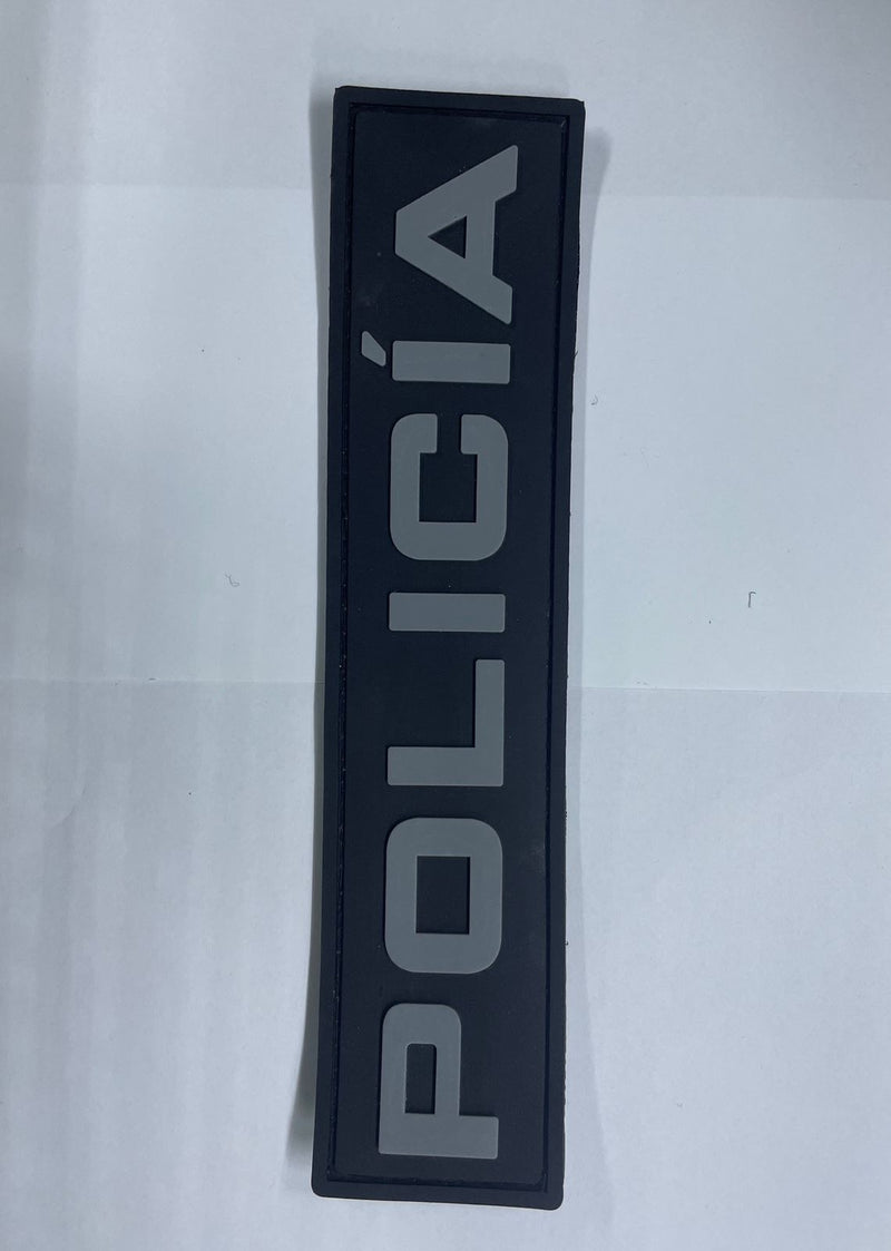 parche pvc con velcro policia 	XX0025	56