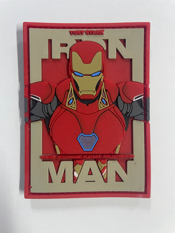 parche pvc con velcro iron man 	XX0225	37