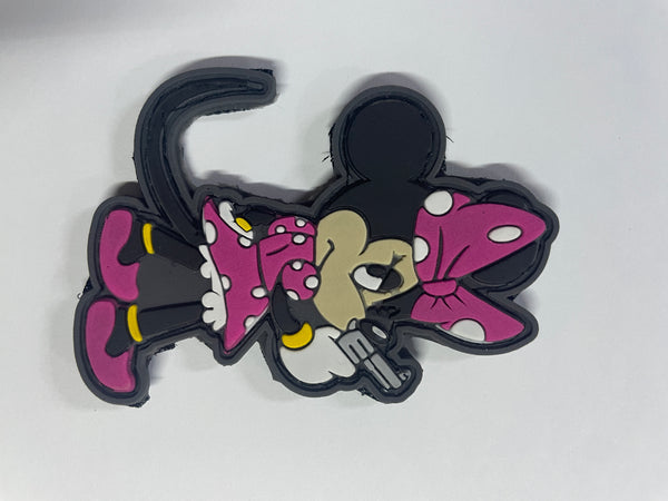 parche pvc con velcro mini mouse	XX0237	37