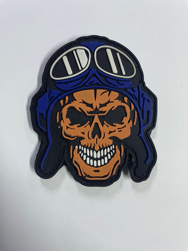 parche pvc velcro calavera	XX0248	37