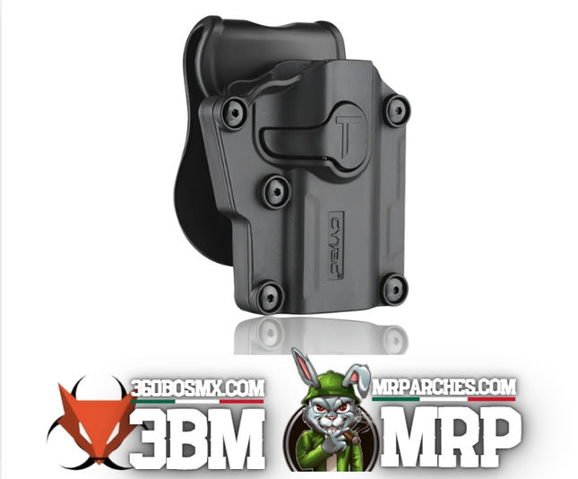 Funda Porta Arma Universal Marca Cytac Color Negro	792	3BM-0289 M