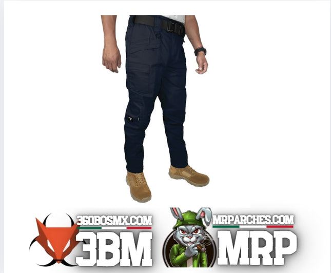 Pantalon Ripstop Aviador Color Azul Marino 	592	3BM-0279 M