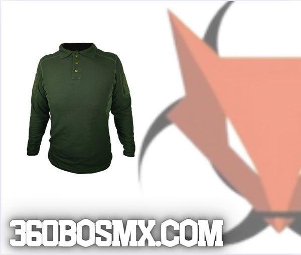 Camisa Polo Manga Larga Tactica Velcros Verde	304	GBL-01121	BX2	MM MRP 3BM