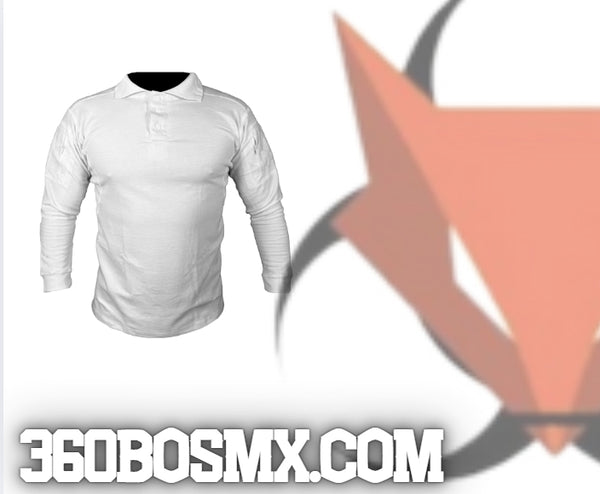 Camisa Polo Manga Larga Tactica Velcros Blanco	304	GBL-01126	MM 3BM MRP