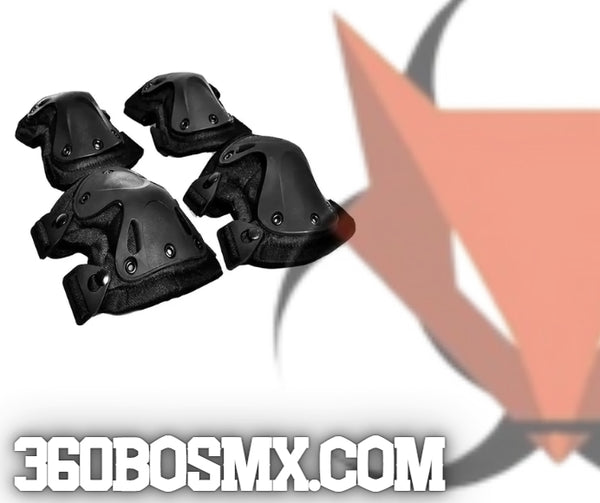 Rodilleras + Coderas Tacticas Militar Negro	240	GBL-01130	BX2	MM 3BM MRP