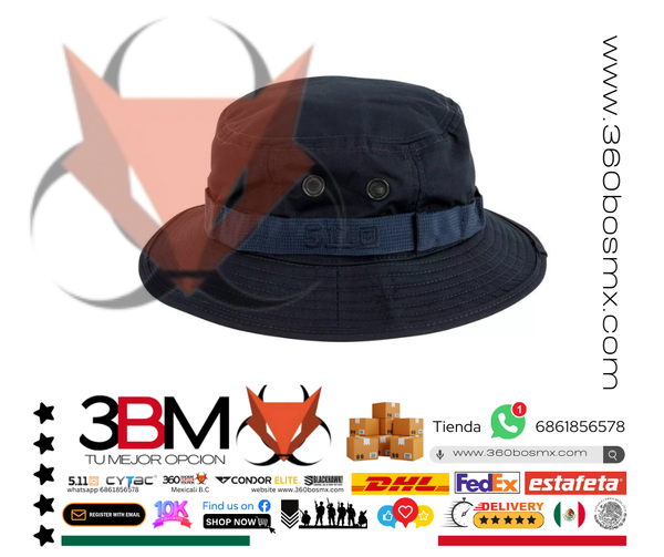 5.11 Boonie Gorro Sombrero Azul Marino	XA0049	745