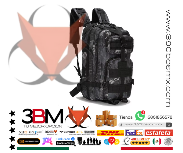 Mochila Tactica 30L Molle