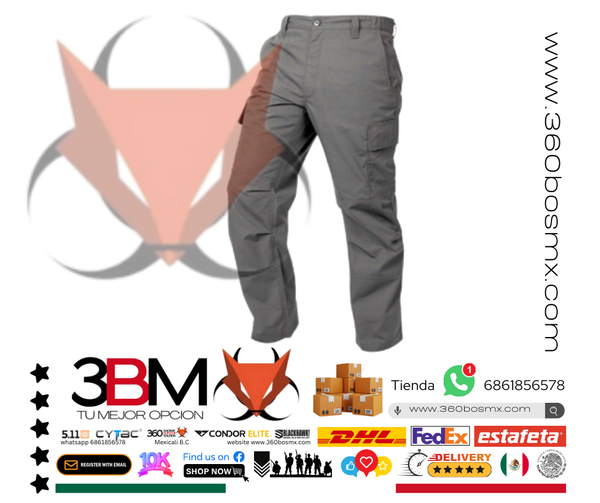 LAPG Pantalon Tactico Cargo Gris	A1