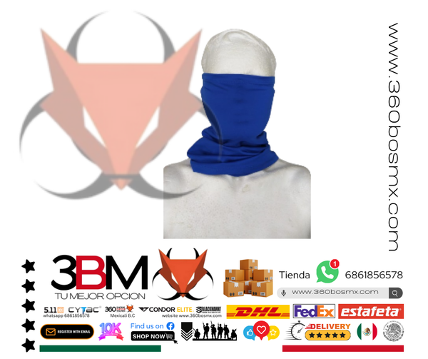 Balaclava Capucha Azul 3BMA021