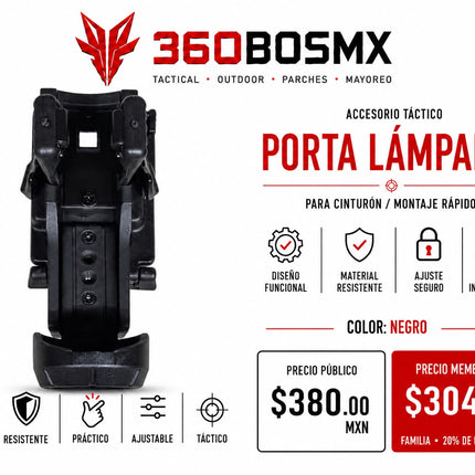 Funda Porta Lampara