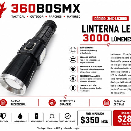 Lampara Led Recargable