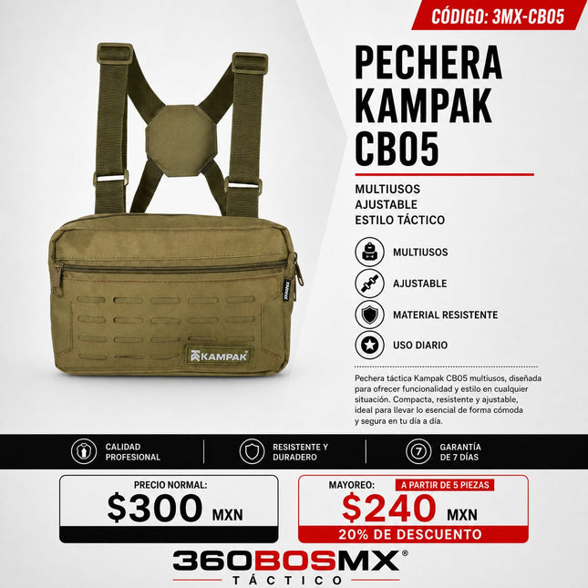 Pechera KAMPAK Khaki