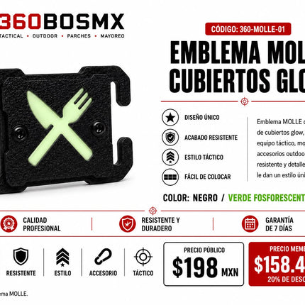 Emblema Tactico Sistema Molle