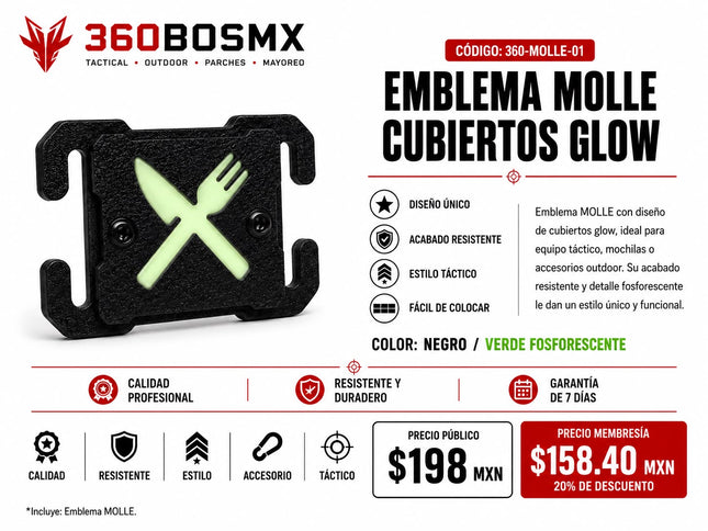 Emblema Tactico Sistema Molle