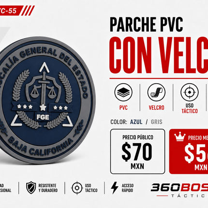 Parche PVC  c/ Velcro