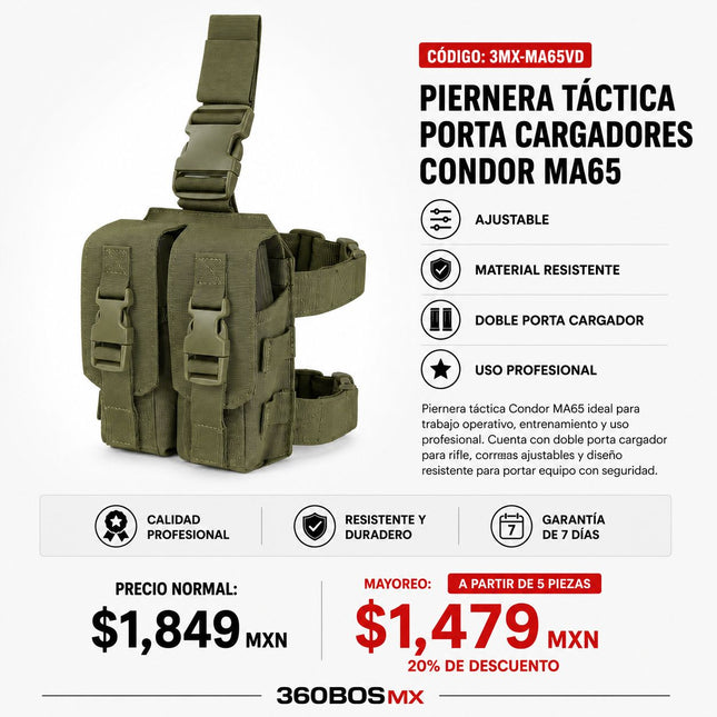 Porta Cargador Piernera M