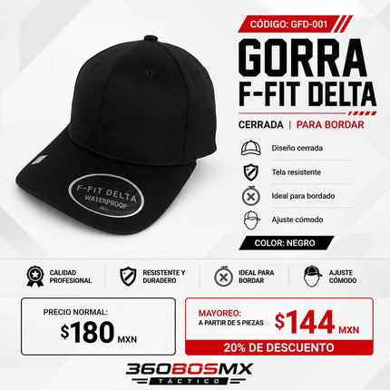 Gorra Cerrada F Fit Delta