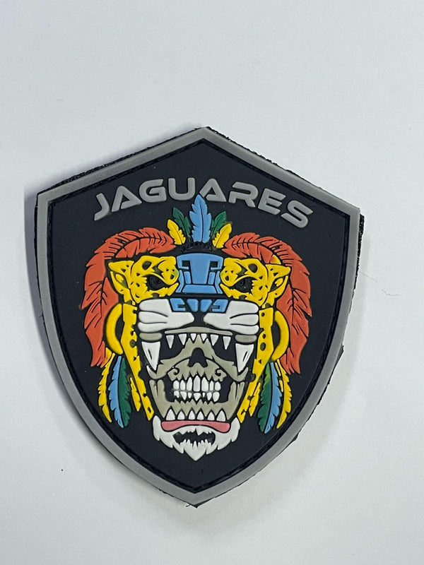 parche pvc con velcro jaguares 	XX0657	37