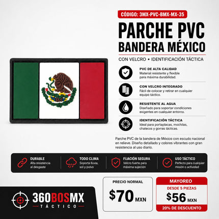 Parche PVC Bandera