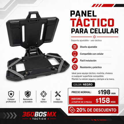 Panel Porta Tactico Para Celular