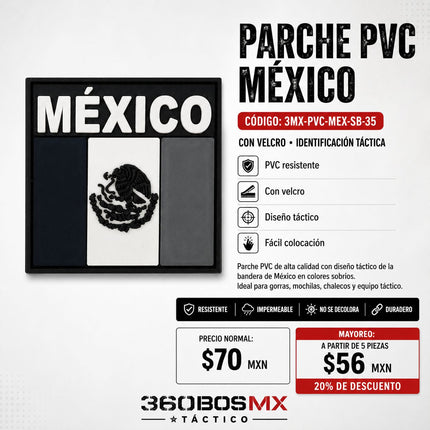 Parche PVC Bandera