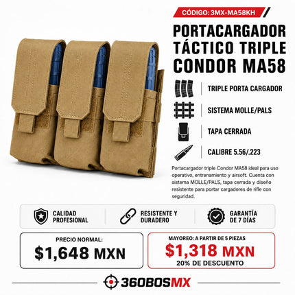 Porta Cargador Molle