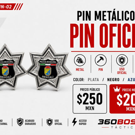 Pin Metalico Oficial DSPM