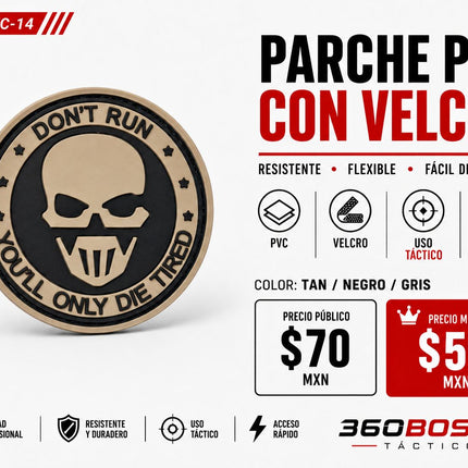 Parche PVC  c/ Velcro